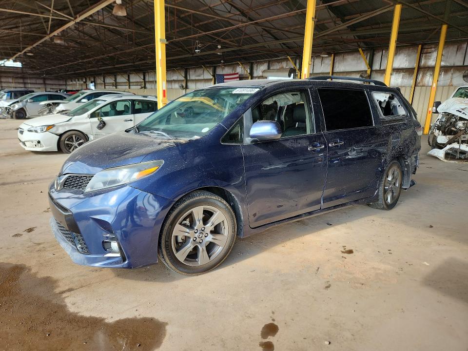 Продаж на аукціоні авто 2018 Toyota Sienna, vin: 5TDXZ3DC6JS944975, номер лоту: 61091496