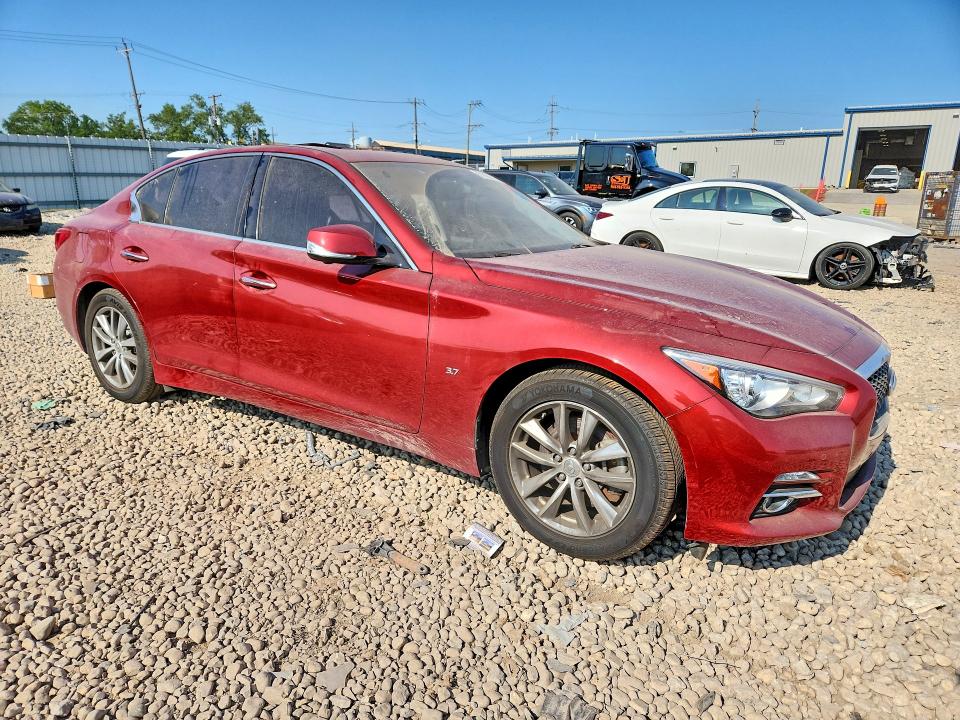 61897786 :رقم المزاد ، JN1BV7AR4EM680696 vin ، 2014 Infiniti Q50 مزاد بيع