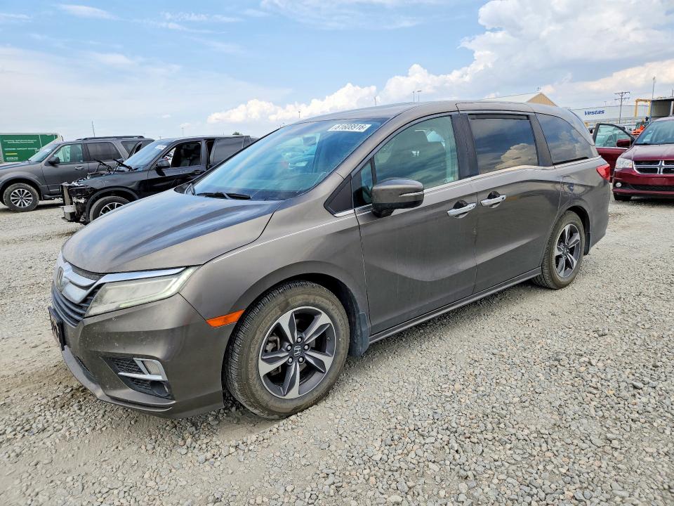 61608916 :رقم المزاد ، 5FNRL6H81KB103296 vin ، 2019 Honda Odyssey مزاد بيع