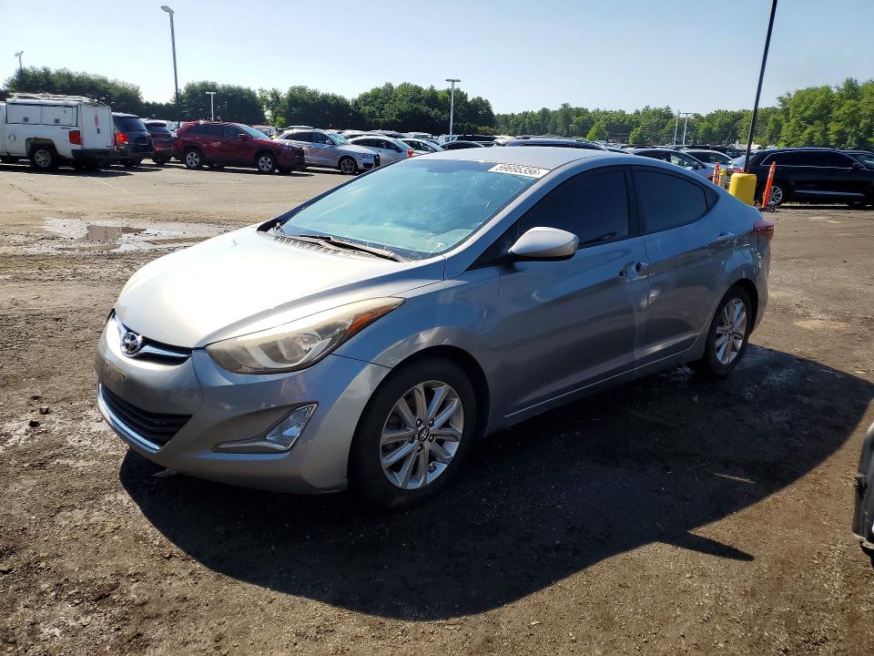 Auction sale of the 2015 Hyundai Elantra, vin: KMHDH4AE0FU387934, lot number: 59695356