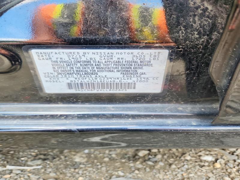 Продаж на аукціоні авто 2020 Nissan Versa, vin: 3N1CN8FVXLL802825, номер лоту: 63165436