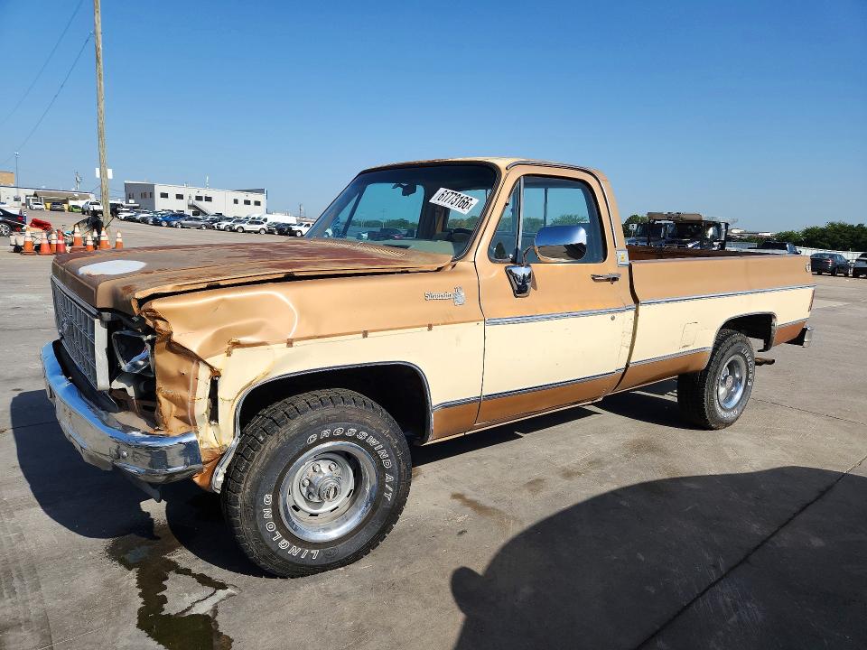 1980 Chevrolet C/k 10 Series მანქანა იყიდება აუქციონზე, vin: CKL14AZ110792, აუქციონის ნომერი: 61773166