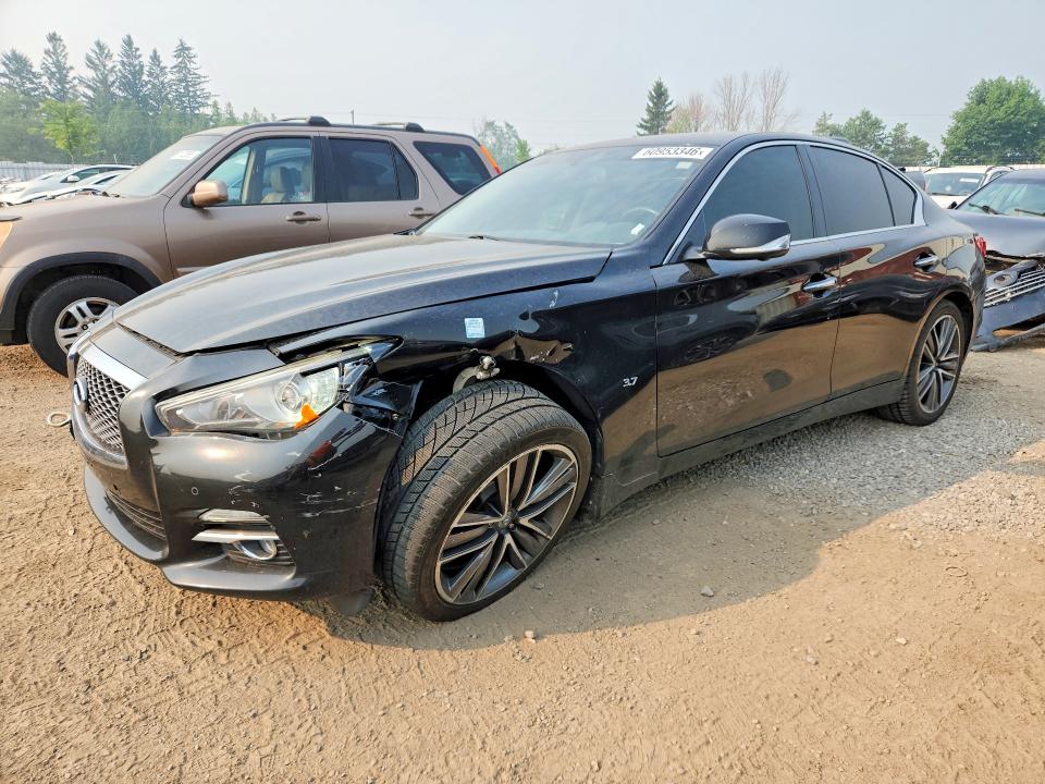 2015 Infiniti Q50 მანქანა იყიდება აუქციონზე, vin: JN1BV7AR7FM412792, აუქციონის ნომერი: 60953346