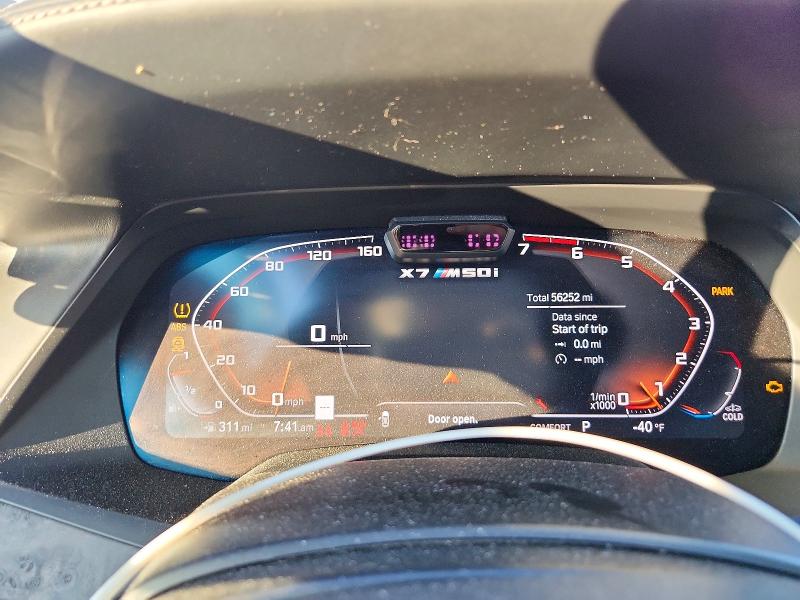 Продаж на аукціоні авто 2021 Bmw X7, vin: 5UXCX6C09M9E15859, номер лоту: 63320146