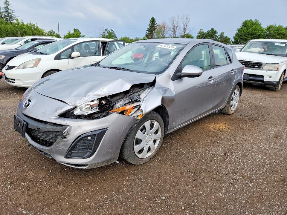 2011 Mazda 3 მანქანა იყიდება აუქციონზე, vin: JM1BL1KF4B1445023, აუქციონის ნომერი: 61781126