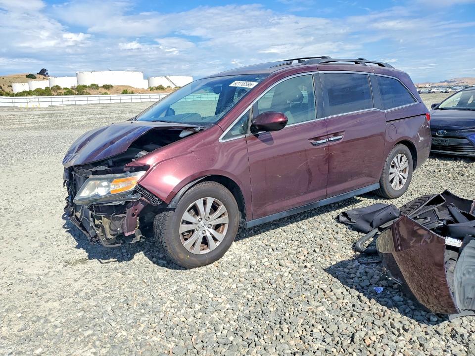 Auction sale of the 2015 Honda Odyssey, vin: 5FNRL5H67FB005761, lot number: 62116586