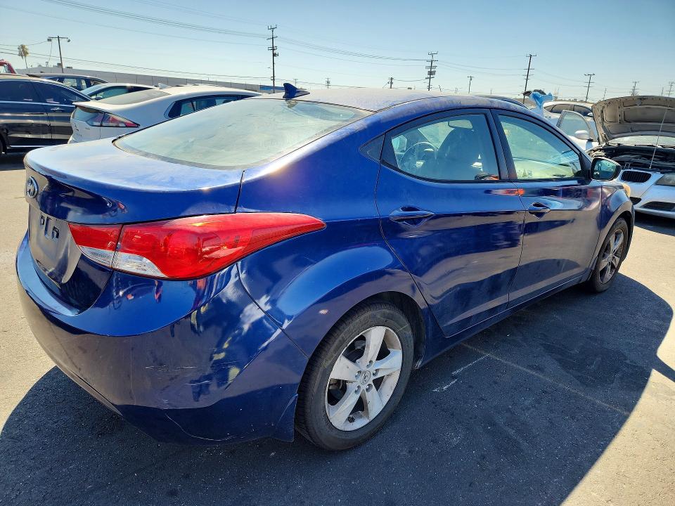 2013 Hyundai Elantra მანქანა იყიდება აუქციონზე, vin: KMHDH4AEXDU793040, აუქციონის ნომერი: 60715606