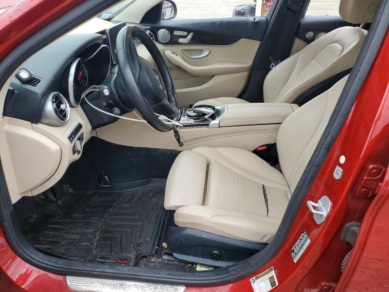 59110126 :رقم المزاد ، WDDWF4KB7GR158328 vin ، 2016 Mercedes-benz C مزاد بيع