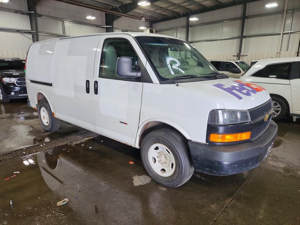 60048546 :رقم المزاد ، 1GCWGAF18K1217255 vin ، 2019 Chevrolet Express G2500 مزاد بيع