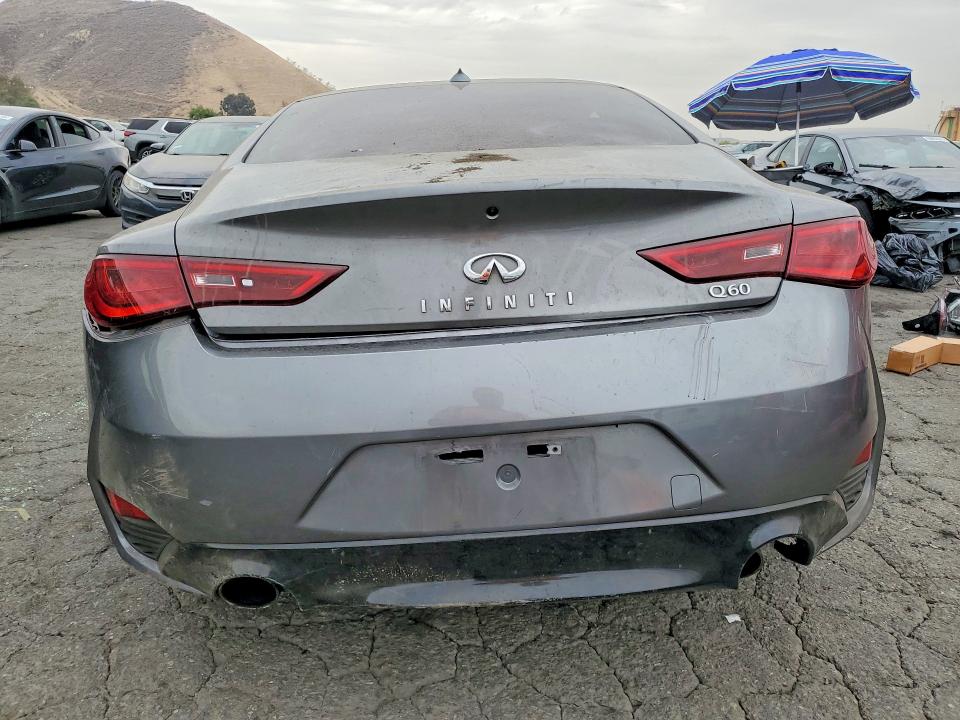 2017 Infiniti Q60 მანქანა იყიდება აუქციონზე, vin: JN1EV7EK8HM363244, აუქციონის ნომერი: 60800066