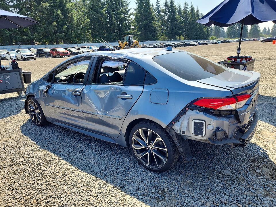 61596106 :رقم المزاد ، JTDP4RCE8LJ004892 vin ، 2020 Toyota Corolla مزاد بيع