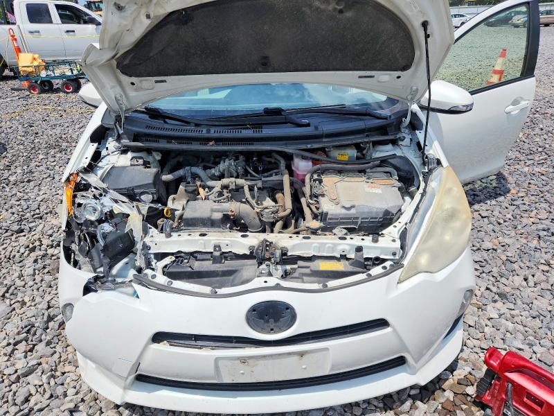 62038776 :رقم المزاد ، JTDKDTB3XC1508240 vin ، 2012 Toyota Prius C مزاد بيع