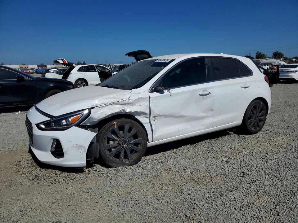 2018 Hyundai Elantra Gt მანქანა იყიდება აუქციონზე, vin: KMHH55LC7JU011249, აუქციონის ნომერი: 60988876