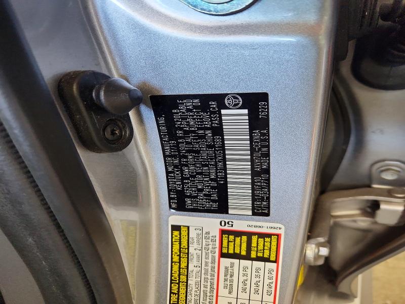 61569236 :رقم المزاد ، 4T1B31HK7KU511689 vin ، 2019 Toyota Camry مزاد بيع