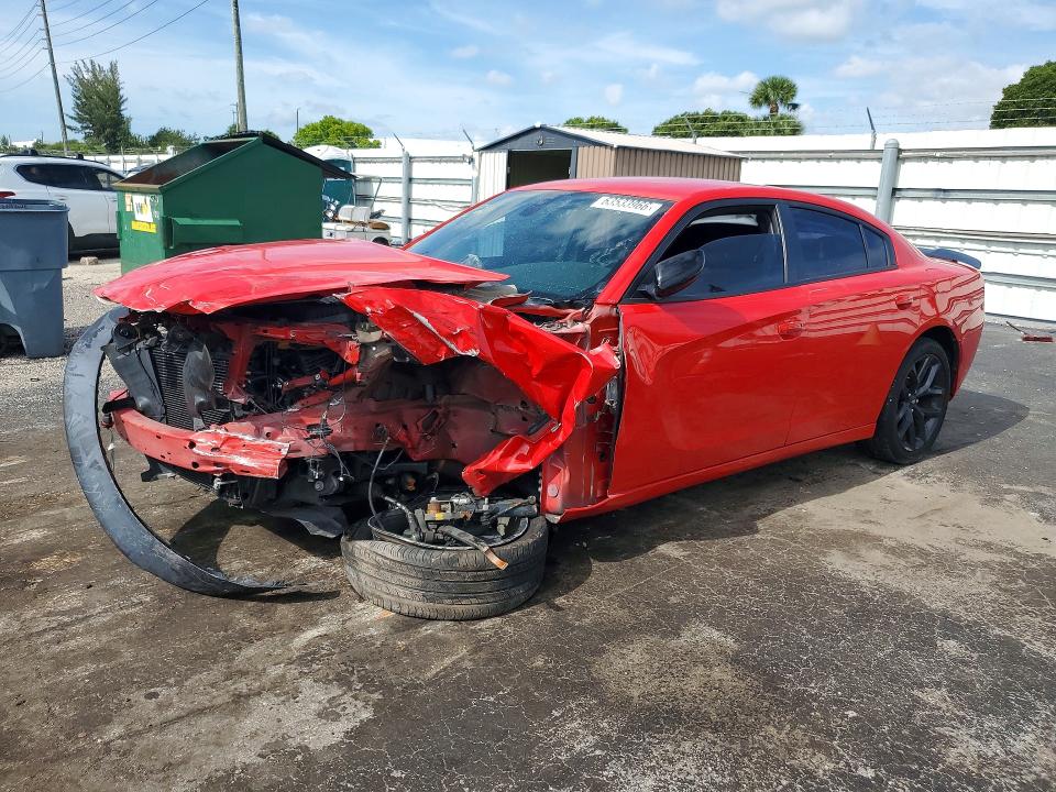 63533966 :رقم المزاد ، 2C3CDXBGXMH659648 vin ، 2021 Dodge Charger مزاد بيع