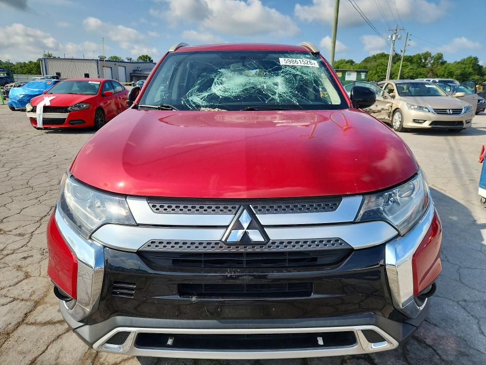 2019 Mitsubishi Outlander მანქანა იყიდება აუქციონზე, vin: JA4AD2A35KZ018595, აუქციონის ნომერი: 59861526
