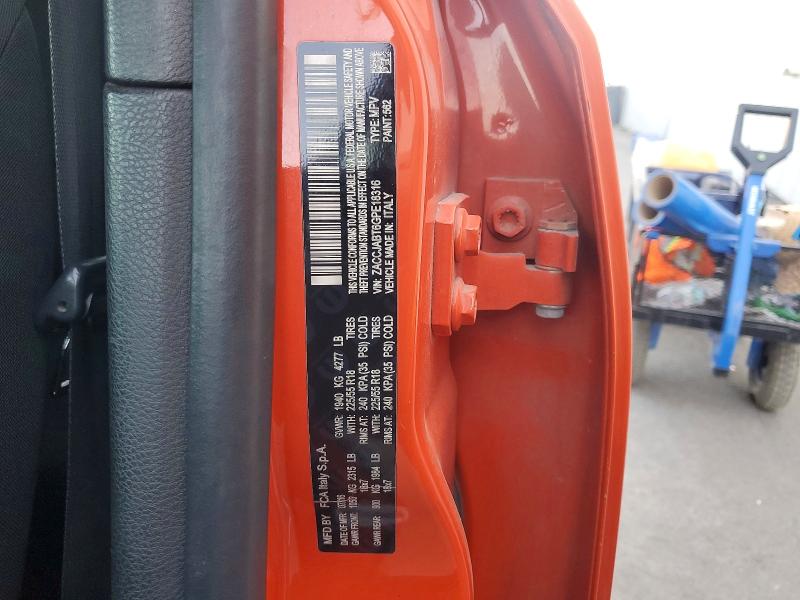 Продажа на аукционе авто 2016 Jeep Renegade, vin: ZACCJABT6GPE18316, номер лота: 60069436