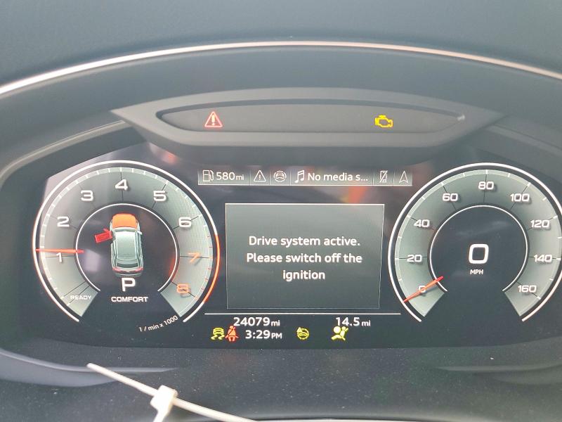 2023 Audi Q8 მანქანა იყიდება აუქციონზე, vin: WA1EVBF19PD045244, აუქციონის ნომერი: 61544906