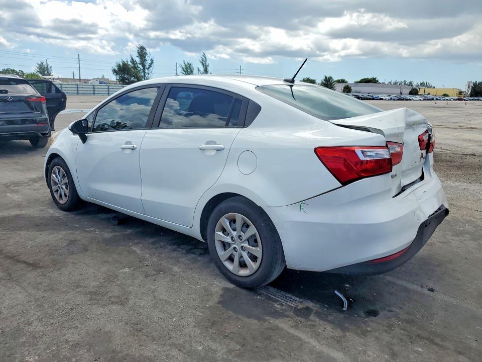 2017 Kia Rio მანქანა იყიდება აუქციონზე, vin: KNADM4A33H6006368, აუქციონის ნომერი: 63048016
