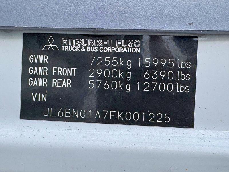 Продажа на аукционе авто 2015 Mitsubishi Fuso Truck Of America Inc Fe, vin: JL6BNG1A7FK001225, номер лота: 62450596