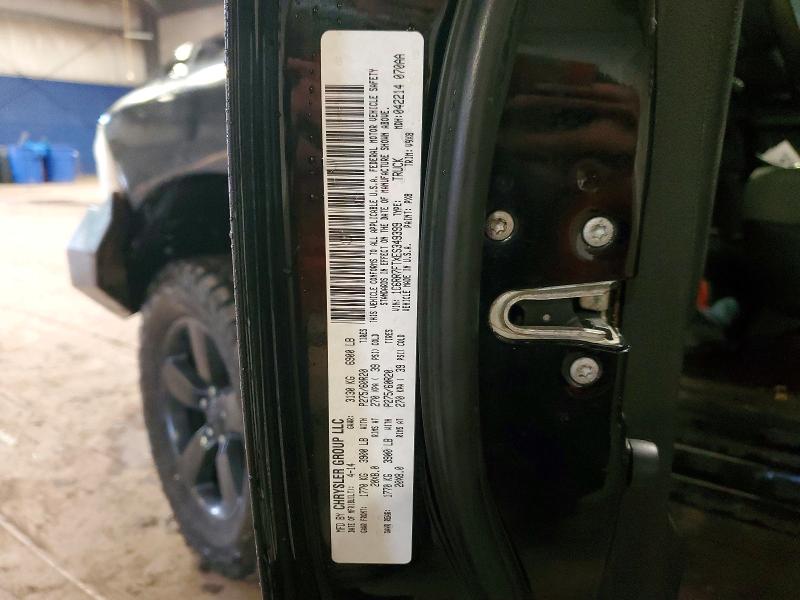 61496366 :رقم المزاد ، 1C6RR7FTXES349399 vin ، 2014 Ram 1500 مزاد بيع