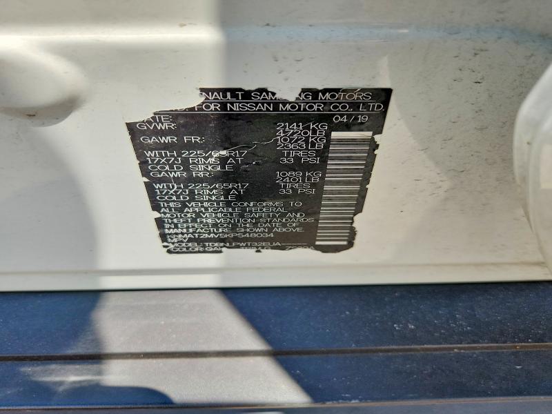 Продажа на аукционе авто 2019 Nissan Rogue, vin: KNMAT2MV5KP548034, номер лота: 63031556