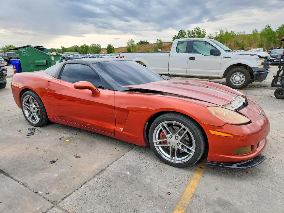 63038136 :رقم المزاد ، 1G1YY24U155123474 vin ، 2005 Chevrolet Corvette مزاد بيع