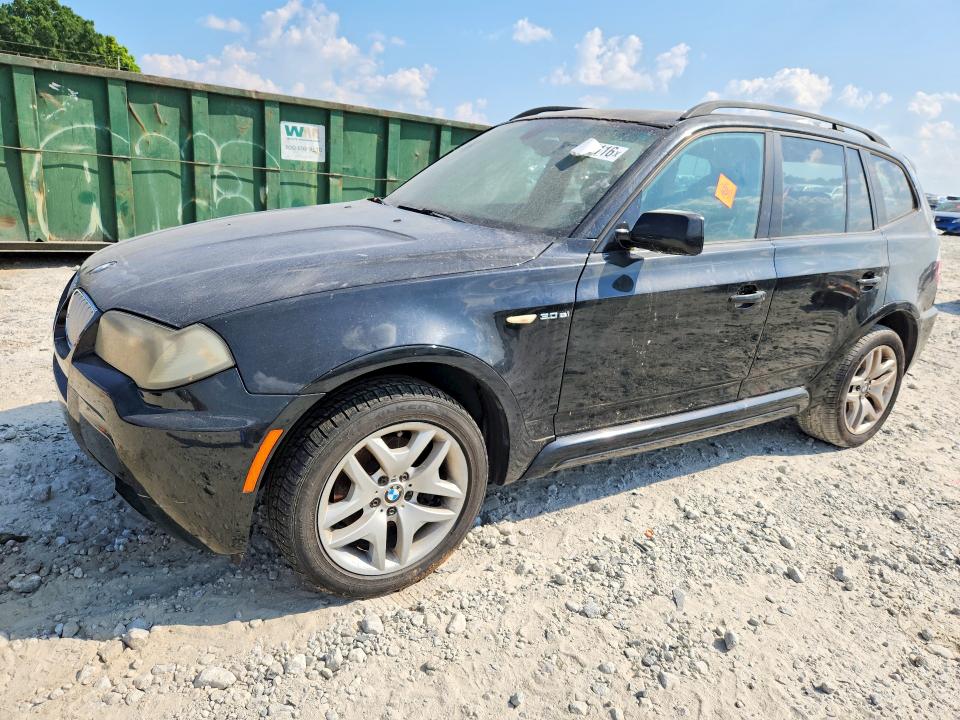 2007 Bmw X3 მანქანა იყიდება აუქციონზე, vin: WBXPC934X7WF20891, აუქციონის ნომერი: 59552116