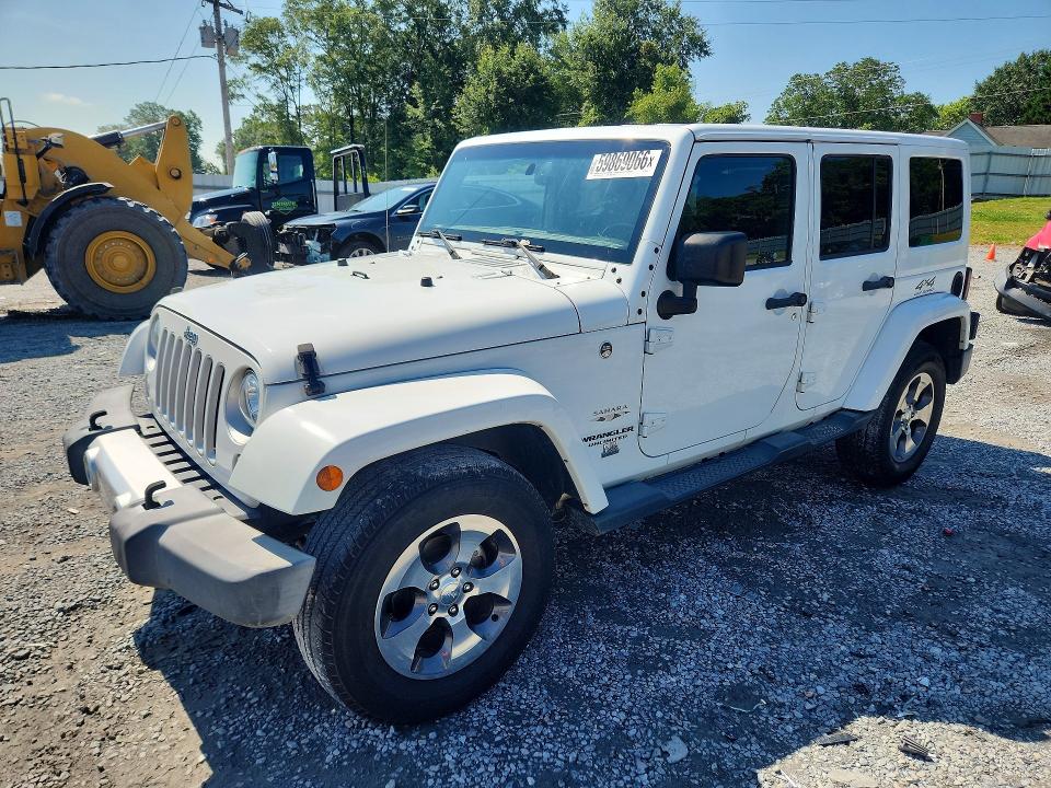 Продажа на аукционе авто 2017 Jeep Wrangler Unlimited, vin: 1C4BJWEG7HL594174, номер лота: 59869066