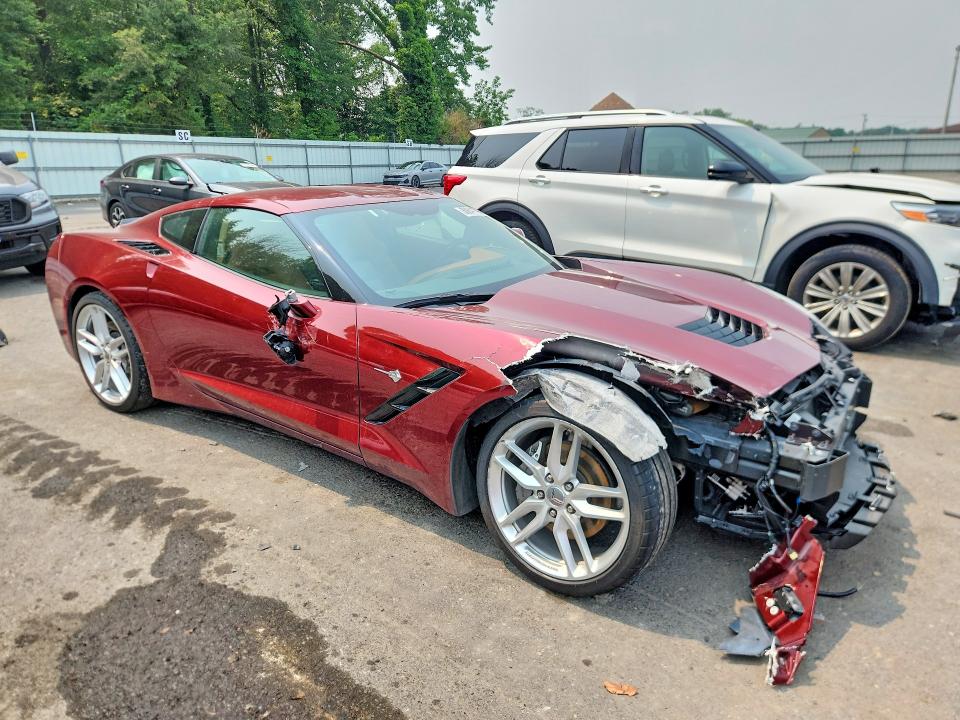 60841796 :رقم المزاد ، 1G1YD2D73K5122151 vin ، 2019 Chevrolet Corvette مزاد بيع