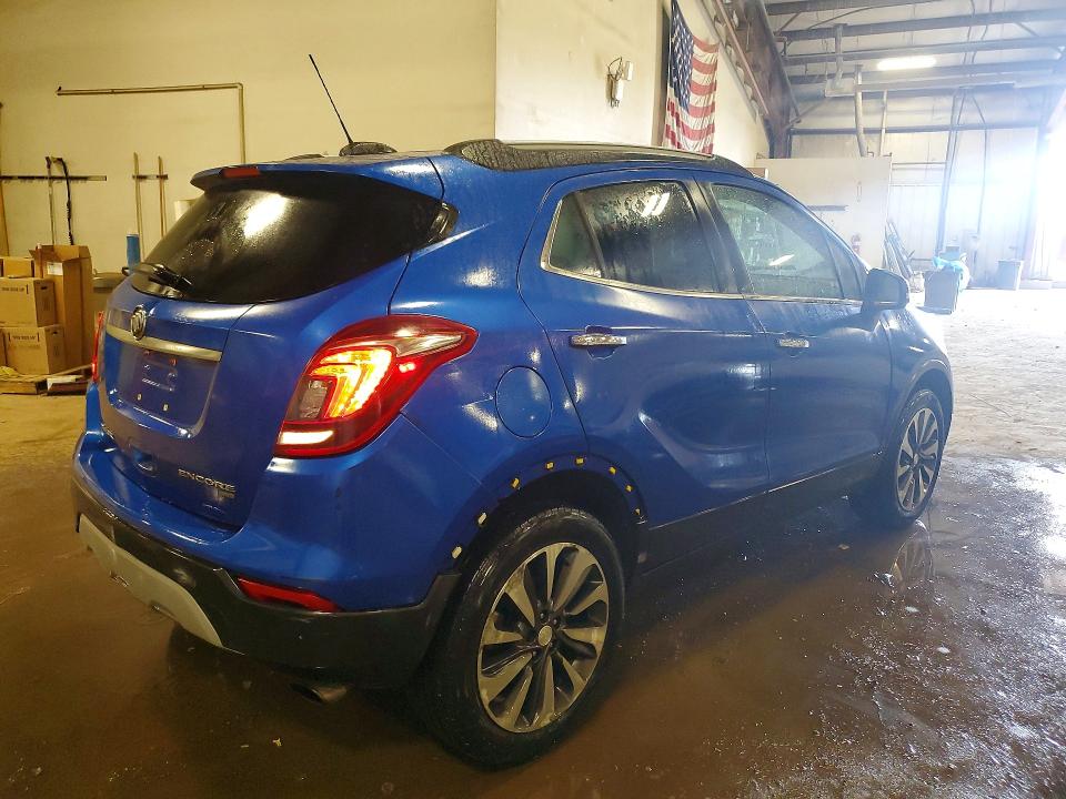 61500356 :رقم المزاد ، KL4CJGSB8JB642306 vin ، 2018 Buick Encore مزاد بيع