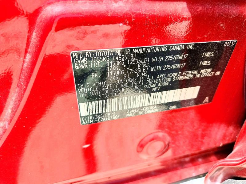 2017 Toyota Rav4 მანქანა იყიდება აუქციონზე, vin: 2T3ZFREV2HW350218, აუქციონის ნომერი: 63463386