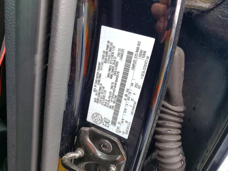 Aukcja sprzedaży 2017 Ford F150, vin: 1FTEW1EF5HFB95576, numer aukcji: 60745556