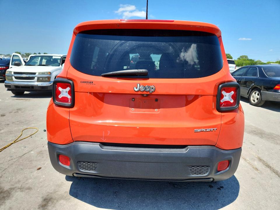 Aukcja sprzedaży 2016 Jeep Renegade, vin: ZACCJAAT2GPD42644, numer aukcji: 61798086