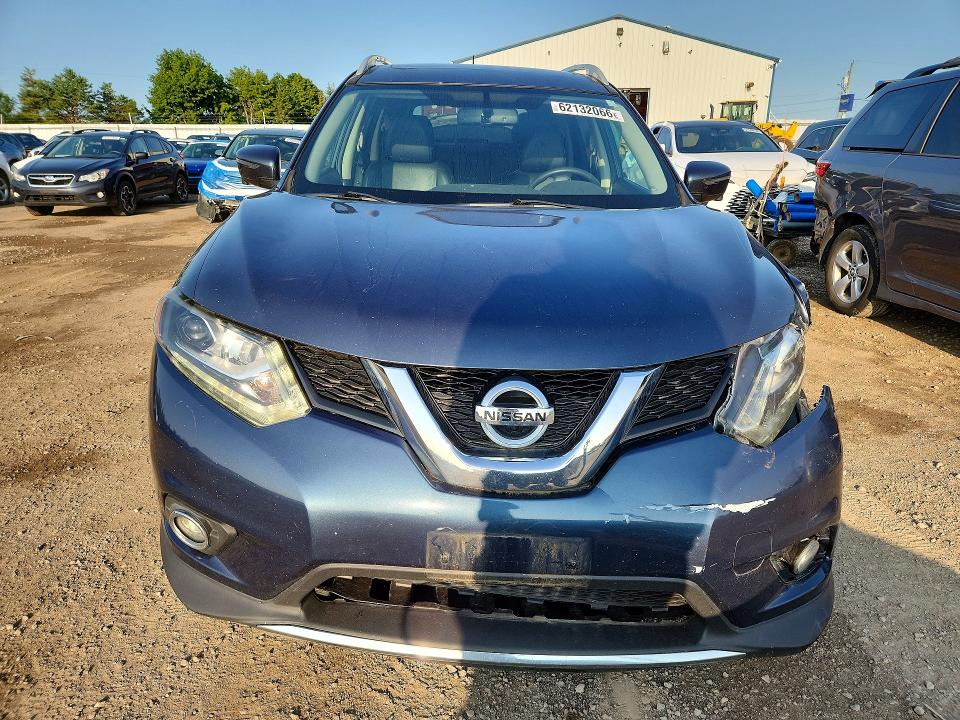 2016 Nissan Rogue მანქანა იყიდება აუქციონზე, vin: 5N1AT2MV1GC843724, აუქციონის ნომერი: 62132066