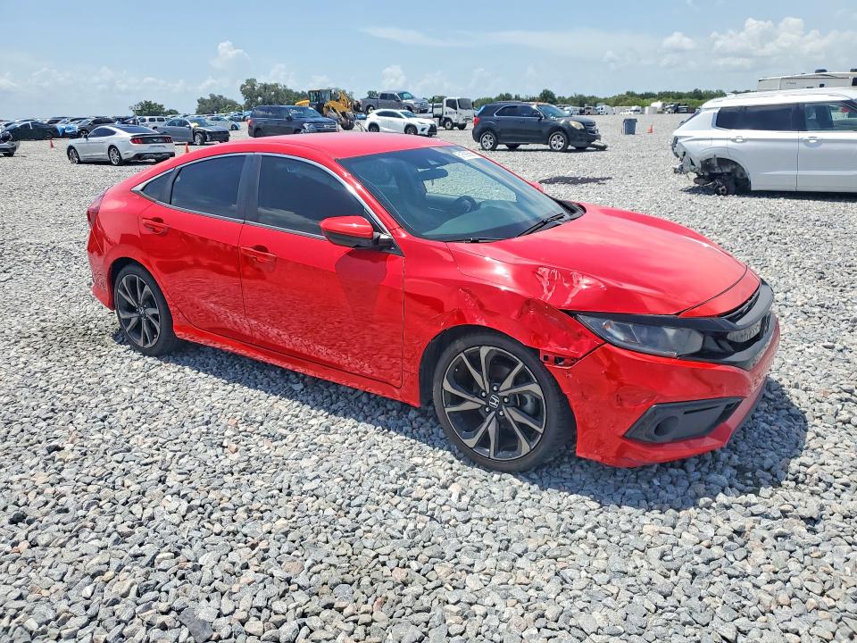 Продаж на аукціоні авто 2020 Honda Civic, vin: 2HGFC2F86LH548337, номер лоту: 61699366