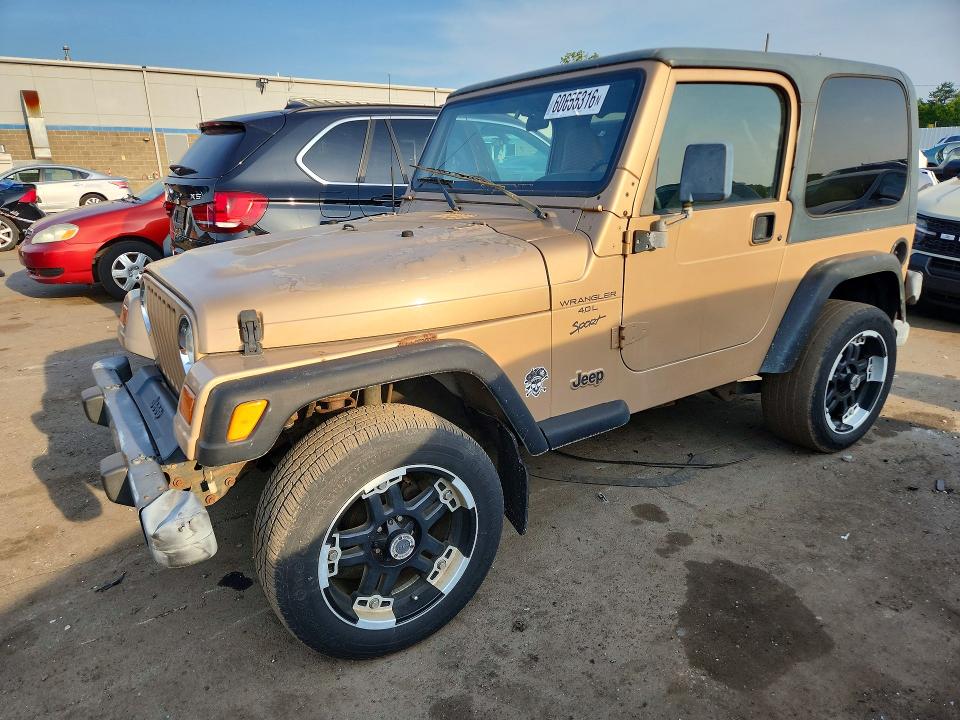 Продажа на аукционе авто 1999 Jeep Wrangler / Tj, vin: 1J4FY19S3XP467227, номер лота: 60655316