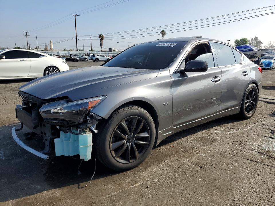 2017 Infiniti Q50 მანქანა იყიდება აუქციონზე, vin: JN1EV7AP1HM744564, აუქციონის ნომერი: 62544136