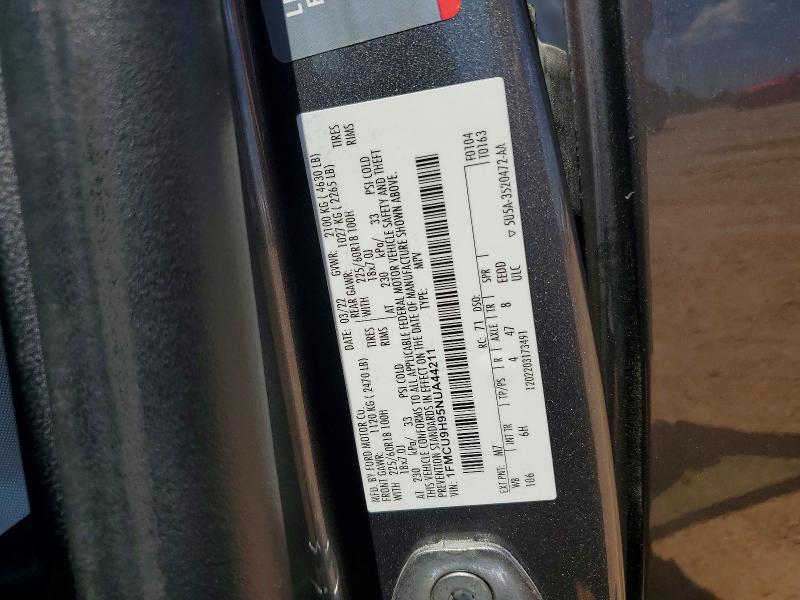 Продажа на аукционе авто 2022 Ford Escape, vin: 1FMCU9H95NUA44211, номер лота: 61138276