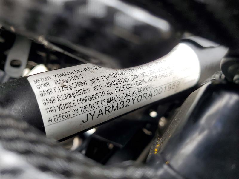 Aukcja sprzedaży 2024 Yamaha Mt07, vin: JYARM32Y0RA001958, numer aukcji: 60817406
