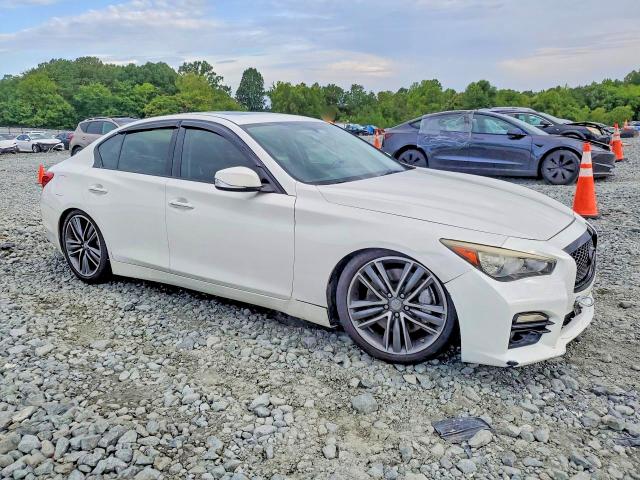 Продажа на аукционе авто 2014 Infiniti Q50, vin: JN1BV7AP0EM683934, номер лота: 61584166