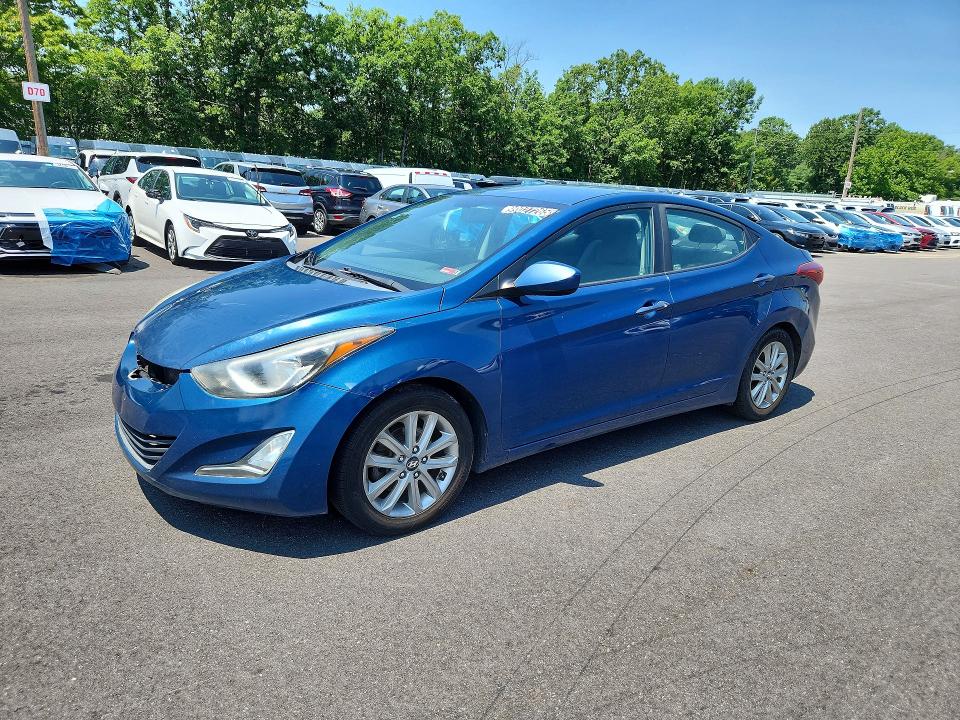 99027265 :رقم المزاد ، KMHDH4AE6FU446999 vin ، 2015 Hyundai Elantra مزاد بيع