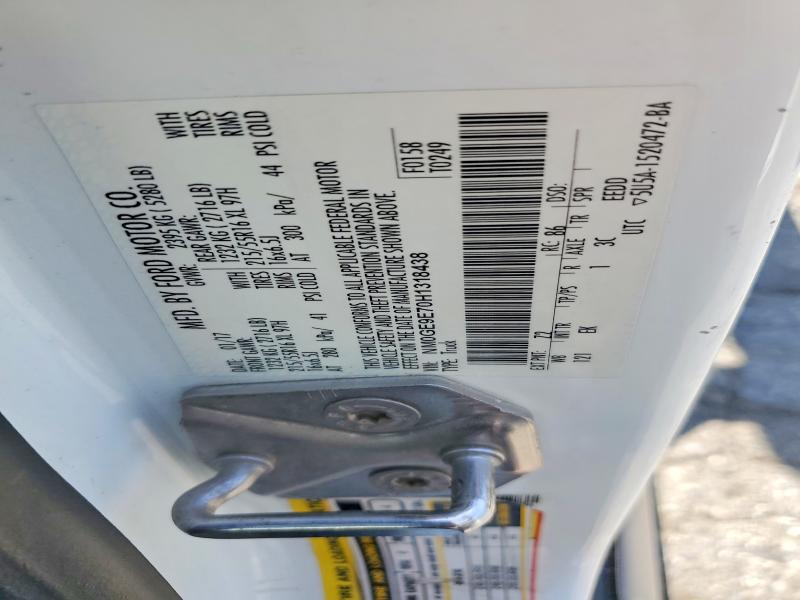 Auction sale of the 2017 Ford Transit Connect, vin: NM0GE9E70H1318438, lot number: 61522016