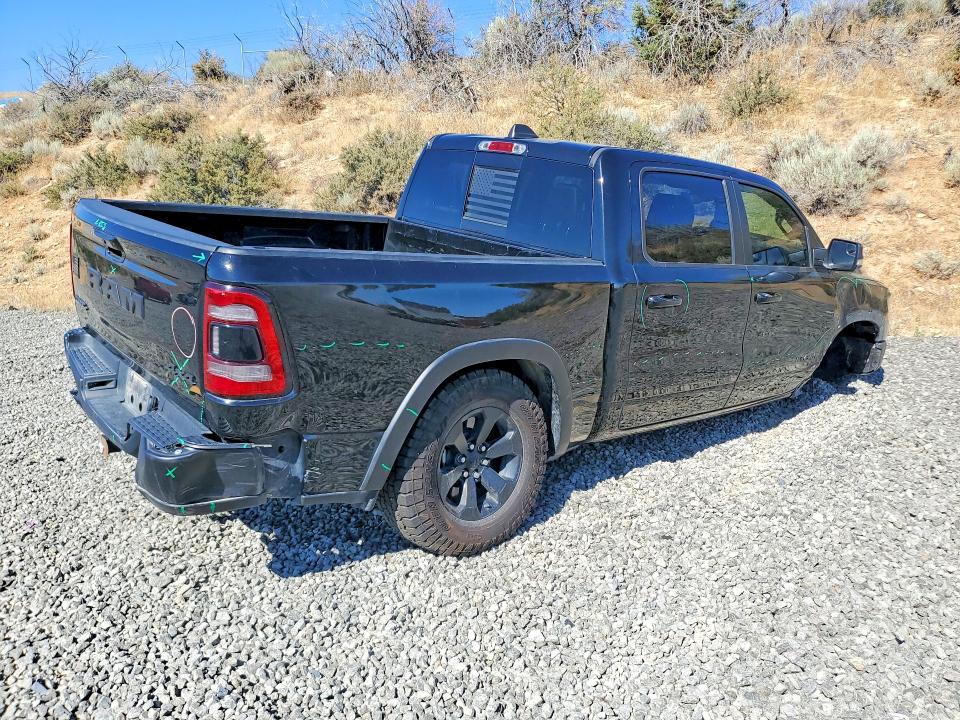61973106 :رقم المزاد ، 1C6SRFLT8MN523807 vin ، 2021 Ram 1500 مزاد بيع