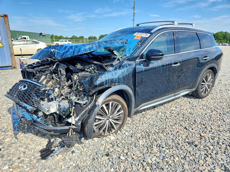 60783176 :رقم المزاد ، 5N1DL1GS1RC331585 vin ، 2024 Infiniti Qx60 مزاد بيع