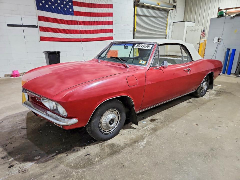 1966 Chevrolet Corvaire მანქანა იყიდება აუქციონზე, vin: 105676W175268, აუქციონის ნომერი: 58249076