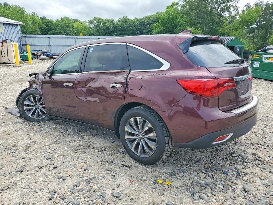 Aukcja sprzedaży 2015 Acura Mdx, vin: 5FRYD3H43FB005136, numer aukcji: 61648366