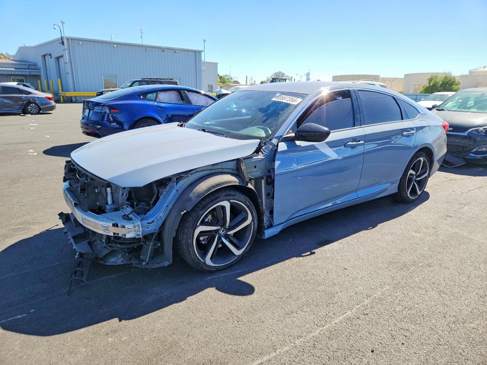 Auction sale of the 2022 Honda Accord, vin: 1HGCV3F29NA047023, lot number: 60887356