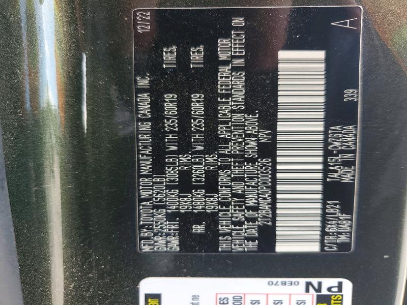 Продажа на аукционе авто 2023 Lexus Rx 350, vin: 2T2BAMCA0PC003526, номер лота: 61397386