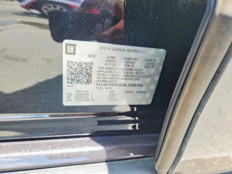 Aukcja sprzedaży 2019 Buick Enclave, vin: 5GAERDKW4KJ290794, numer aukcji: 59534756